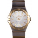 Omega Constellation White Dial Two Tone Band som90 621470