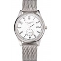 Patek Philippe Calatrava Small Seconds White Dial Stainless Steel Case And Bracelet