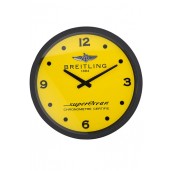 Imitation Breitling Superocean Wall Clock Black-Yellow 622464