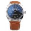 Best Quality Panerai Radiomir Polished Stainless Steel Case Black Dial Brown Leather Strap 98141
