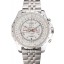 Fake Replica Breitling Bentley Chronograph White Dial Stainless Steel Strap