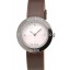 Hermes Classic MOP Dial Brown Leather Strap