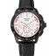 Replica Chopard Mille Miglia GTS White Dial Black Leather Bracelet 1453999