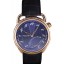 Replica Hermes Classic Croco Leather Strap Navy Dial 801404