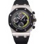 Swiss Audemars Piguet Royal Oak Offshore Black And Yellow Dial Stainless Steel Case Black Rubber Strap 622855