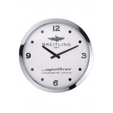 Fake Breitling Superocean Wall Clock Silver-White 622463