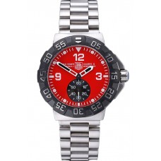 Knockoff Tag Heuer Formula One Grande Date Red Dial Stainless Steel Bracelet 622286